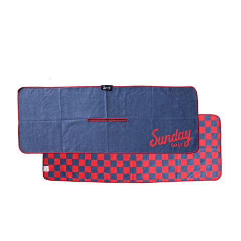 Tailgate Golf Towel | Old Navy Red