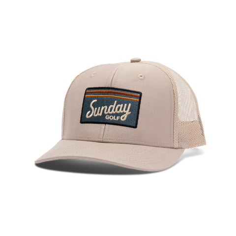 Trucker Golf Hat | Tan