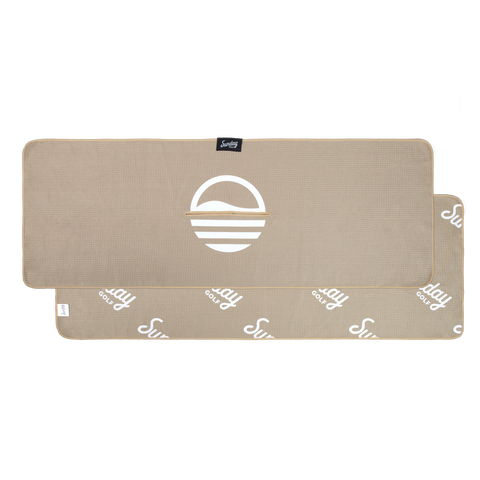 Classic Golf Towel | Toasted Almond